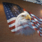 American Eagle on Brick